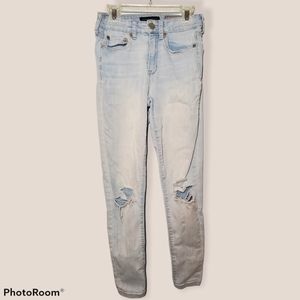 Aeropostale high-waisted jegging size 0.
